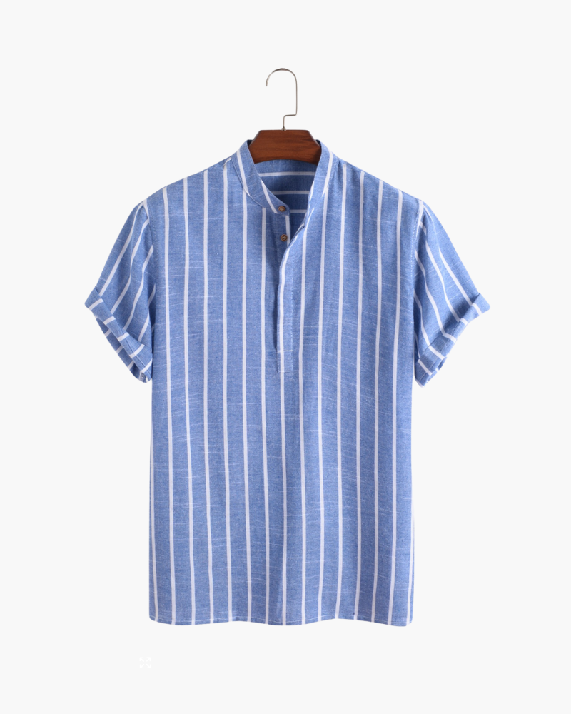 Men's Polo Shirt Navy Size M Organic Cotton-1